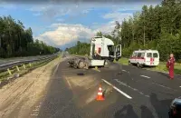 На месцы трагічнага здарэння / МУС РБ

