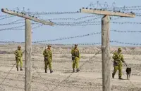 Ваенныя на кыргызска-таджыцкай мяжы / ТАСС
