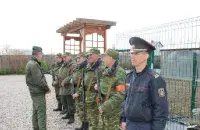 Байцы "народнага апалчэння" / novgazeta.by

