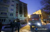 Дом на бульвары Шаўчэнкі ў Мінску, дзе адбыўся выбух / tochka.by

