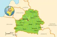 Мапа Беларусі /&nbsp;trakt.by