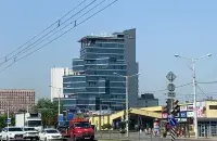 Галаўны офіс "Белгазпрамбанка" ў Мінску / Еўрарадыё