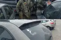 Затрыманне ў Гомелі / кадр з відэа, "Белсат"
