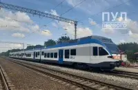 Электрычка на маршруце Светлагорск &mdash; Жлобін &mdash; Мінск / "Пул першага"