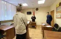 Судзяць ухіліста / Фота ваеннага камісарыята Цэнтральнага раёна Мінска
