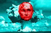 Ядзерная пагроза не мае межаў / калаж Улада Рубанава, Еўрарадыё
