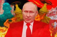 Putin won't just let Belarus go / collage by Ulad Rubanau, Euroradio