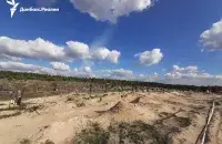 Масавае пахаванне ў Данбасе / t.me/donbassrealii
