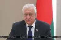 Council of the Republic head Mikhail Myasnikovich. Photo: BELTA