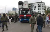 Спецаперацыя ў двары "Каскада" / Еўрарадыё