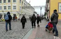 Цэнтр Гродна у нядзелю 20 снежня / "Радыё Свабода"