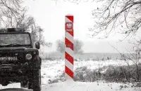 Польска-беларуская мяжа&nbsp;/ twitter.com/Straz_Graniczna
