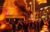 Пратэсты ў Мінску ў жніўні 2020-га / Белсат
