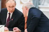 Уладзімір Пуцін і Аляксандр Лукашэнка
