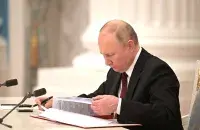Пуцін заявіў аб згодзе з прапановамі спыніць баявыя дзеянні і назваў умовы
