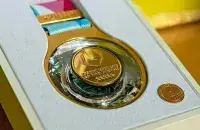 Alyaksandra Ramanouskaya​'s golden medal