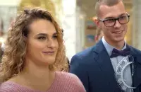 Арына Сабаленка і Максім Недасекаў на навагоднім прыёме ў Лукашэнкі / instagram.com/stories/sabalenka_aryna
