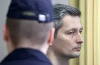 Дзмітрый Семчанка ў судзе / БелТА
