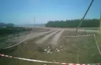 "A shell crater. But when was the explosion?"