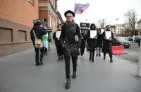 Стас Шашок на акции "Конопляные деды" / Еврорадио