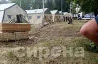 Лагер пад Асіповічамі / t.me/news_sirena
