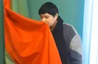 Жанчына вымушана была сказаць, што "прымае палітыку краіны"

