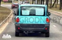 У Гродне заўважылі аўто з біблейскімі цытатамі
