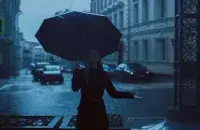 Дождж у канцы зімы

