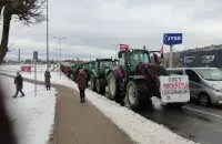 Пратэст фермераў у Латвіі
