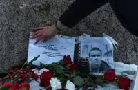 Акцыя ў памяць Аляксея Навальнага, ілюстрацыйнае фота
