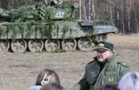 Лукашэнка на вучэннях
