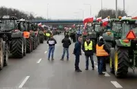 Акцыя пратэсту польскіх фермераў
