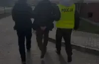 Затрыманне беларуса ва Вроцлаве
