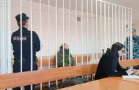 Сяргей Ерамееў у судзе ў Омску, снежань 2023 года

