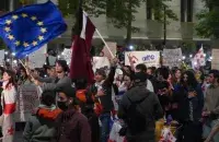 Пратэсты ў Тбілісі
