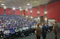 Гомельскіх школьнікаў сагналі на кіно ад "Беларусьфільма"

