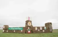 Беларускае поле падчас Дажынак
