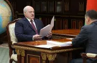 Аляксандр Лукашэнка і Раман Галоўчанка
