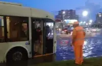 Стыхія на Каменнай Горцы
