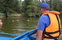 У спёку на Мядзельшчыне
