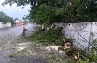 Наступствы непагадзі ў Гомелі
