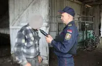 Праверка на ферме: жывёлавод і міліцыянер
