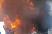 Пажар спрабуюць хаця б лакалізаваць
