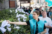 Акцыя салідарнасці з Паўлам Дуровым у Маскве
