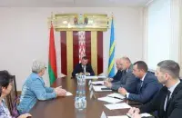 Генералу Хаменку расказваюць пра Дамейку
