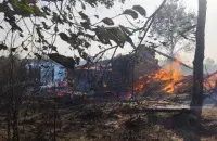 У Гомельскай і Магілёўскай абласцях захоўваецца "надзвычайная пажарная небяспека"
