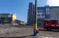 Наступствы расійскага ўдару па Харкаве
