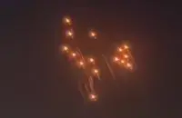 Запуск іранскіх ракет
