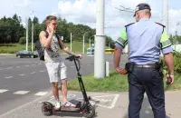 Электрасамакат у Мінску
