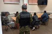 Затрыманыя пры перавозцы мігранты
